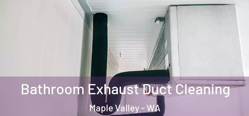  Bathroom Exhaust Duct Cleaning Maple Valley - WA