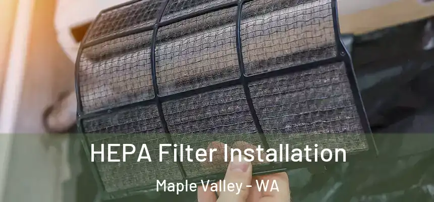  HEPA Filter Installation Maple Valley - WA