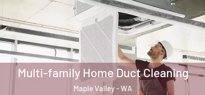 Multi-family Home Duct Cleaning Maple Valley - WA
